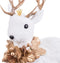 SIMPELWINKEL KERSTVERSIERING - WIT GOUD - HERT 20 X 11 X 22 CM