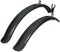 Simpla Spatbordenset Classic 24 - 26 Inch Zwart