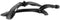 Simpla Spatbordenset Hammer-1 24 - 29 Inch Zwart/wit