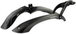 Simpla Spatbordenset Hammer Pro 24 - 29 Inch Zwart