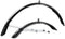 Simpla Spatbordenset Urban 45 28 Inch Zwart