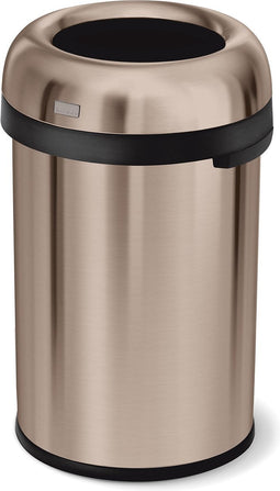 Simplehuman Afvalemmer Bullet Open Top Can - 115 l - Rose Gold