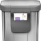 Simplehuman - Prullenbak Liner Pocket met Kunststof Deksel 45 liter - Zilver - Roestvast Staal