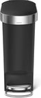 Simplehuman Prullenbak Slim - 40 l - Zwart
