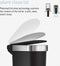 Simplehuman Prullenbak Slim - 40 l - Zwart