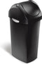 Simplehuman Prullenbak Swing - 60 l - Zwart