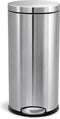 Simplehuman Round Step Prullenbak - 30 l - Mat-RVS