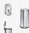 Simplehuman Round Step Prullenbak - 30 l - Mat-RVS