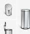 Simplehuman Round Step Prullenbak - 30 l - Mat-RVS