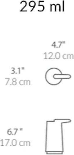 Simplehuman - Schuimzeepdispenser met Sensor 295 ml - Zilver - Roestvast Staal