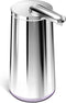 Simplehuman - Schuimzeepdispenser met Sensor 295 ml - Zilver - Roestvast Staal