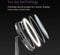Simplehuman Sensor Compact Spiegel - Reisspiegel - Zilver - Make up Spiegel - Kantelbaar - Automatisch Licht - Makeupspiegel