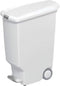 Simplehuman Slimline Prullenbak - 40 l - Plastic - Wit