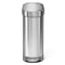 Simplehuman Slimline prullenbak - 45 l - Zilver