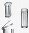 Simplehuman Slimline prullenbak - 45 l - Zilver