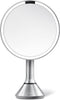 Simplehuman - Spiegel met Sensor - Rond - 5x Vergroting - Zilver