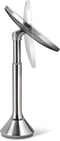 Simplehuman - Spiegel met Sensor - Rond - 5x Vergroting - Zilver