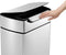 Simplehuman Touch Bar Prullenbak - RVS - 40 l - Zilver