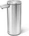 Simplehuman - Zeepdispenser 266 ml Oplaadbaar met Sensor - Zilver - Roestvast Staal