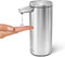 Simplehuman - Zeepdispenser 266 ml Oplaadbaar met Sensor - Zilver - Roestvast Staal
