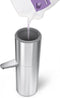 Simplehuman - Zeepdispenser Sensor Max 946 ml - Zilver - Roestvast Staal