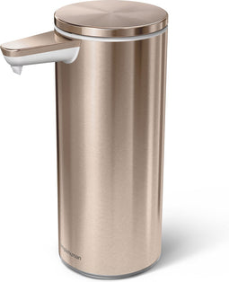Simplehuman Zeepdispenser Sensor - Oplaadbaar - RVS - 266 ml - Rose Goud