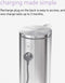 Simplehuman Zeepdispenser Sensor - Oplaadbaar - RVS - 266 ml - Rose Goud