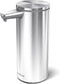 Simplehuman Zeepdispenser Sensor - Oplaadbaar - RVS - 266 ml - Zilver