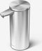 Simplehuman Zeepdispenser Sensor - Oplaadbaar - RVS - 266 ml - Zilver