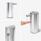Simplehuman Zeepdispenser Sensor - Oplaadbaar - RVS - 266 ml - Zilver