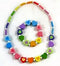 Simply for Kids Houten Kralenketting + Armbandje Hartjes