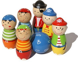 Simply for kids mini Kegelspel piraten hoogte 8 cm
