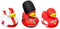 Simply For Kids Set Van 3 Designer Badeendjes Engeland