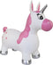 Simply For Kids Skippybal Eenhoorn Wit/roze 50 Cm