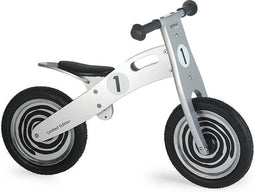 Simply Houten Loopfiets - Classic zilver