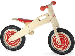 Simply Houten Loopfiets - Rood