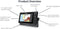 SIMRAD Cruise 5 met 83/200 transducer - Plotter - Fishfinder - Zwart