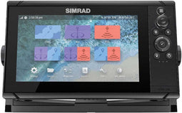 Simrad Cruise 9 Met Omvormer Zwart