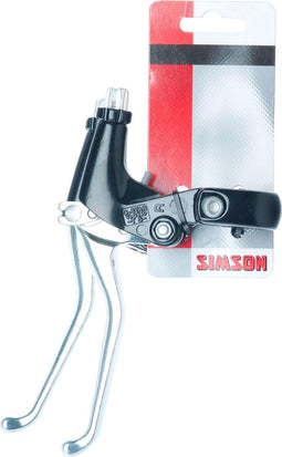 SIMSON - 020235 Remhandle set zwart alu