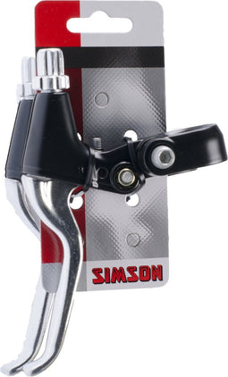 SIMSON - 020236 Remhandel set zwart alu