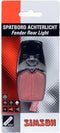 Simson Achterlicht Spatbord Led Rvs Rood/zwart