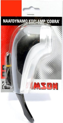 Simson Cobra Voorlicht - Fietslamp - (Naaf)Dynamo - LED - Zwart