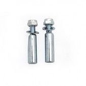 Simson crankspies zilver per 2 stuks op kaart