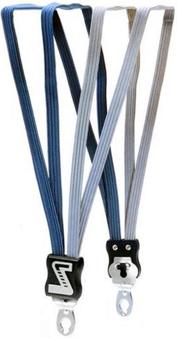 Simson Extra sterke snelbinder - 4 binders - marine/grijs - lange variant