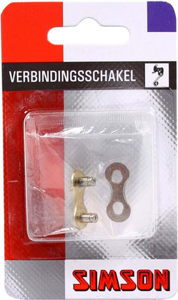 Simson Kettingschakel 1/2 X 3/32 Staal Zilver Per Stuk