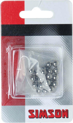 Simson Kogels 1/4 Inch Staal Zilver 24 Stuks