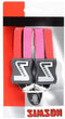 Simson Korte snelbinder - 3 binders - roze en rood - 49 cm - geschikt voor kinderfietsen