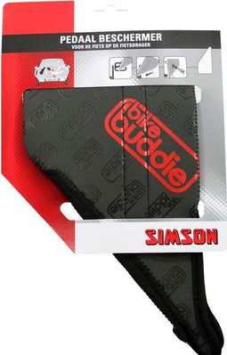 Simson Pedaalbeschermer Bikebuddie Zwart
