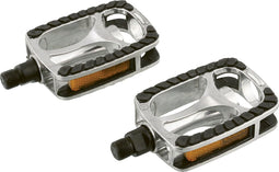 Simson Pedalen Set Elegant 9/16 Inch Zilver/zwart