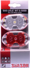 Simson Verlichtingsset Batterij Led Zwart/rood